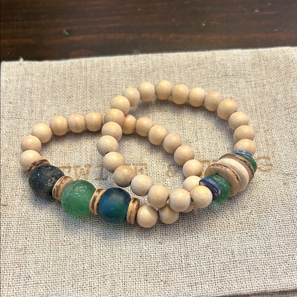 Set of 2 Twine & Twig bracelets worn once
